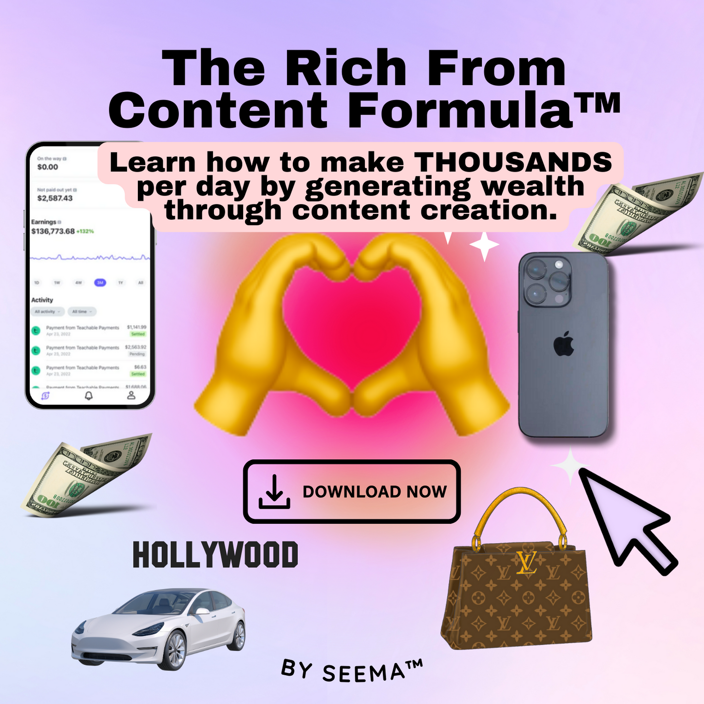 The Rich From Content Formula