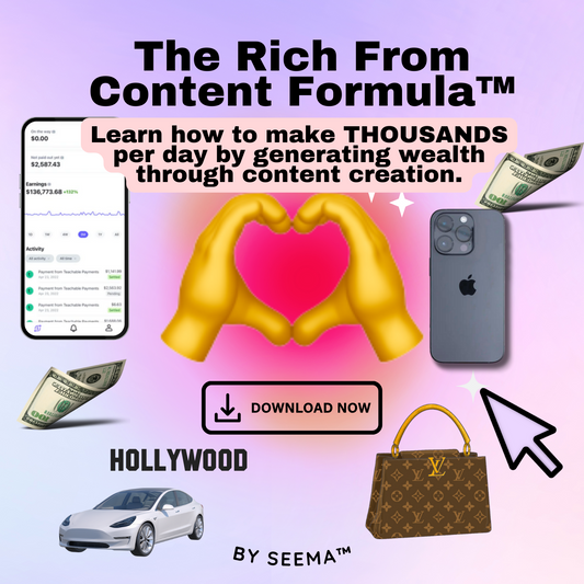 The Rich From Content Formula